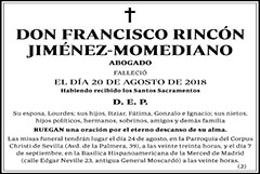 Francisco Rincón Jiménez-Momediano